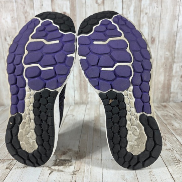 New Balance Fresh Foam Vongo v5 Black Purple Running Shoes Mens 9.5 Wide - Picture 7 of 8